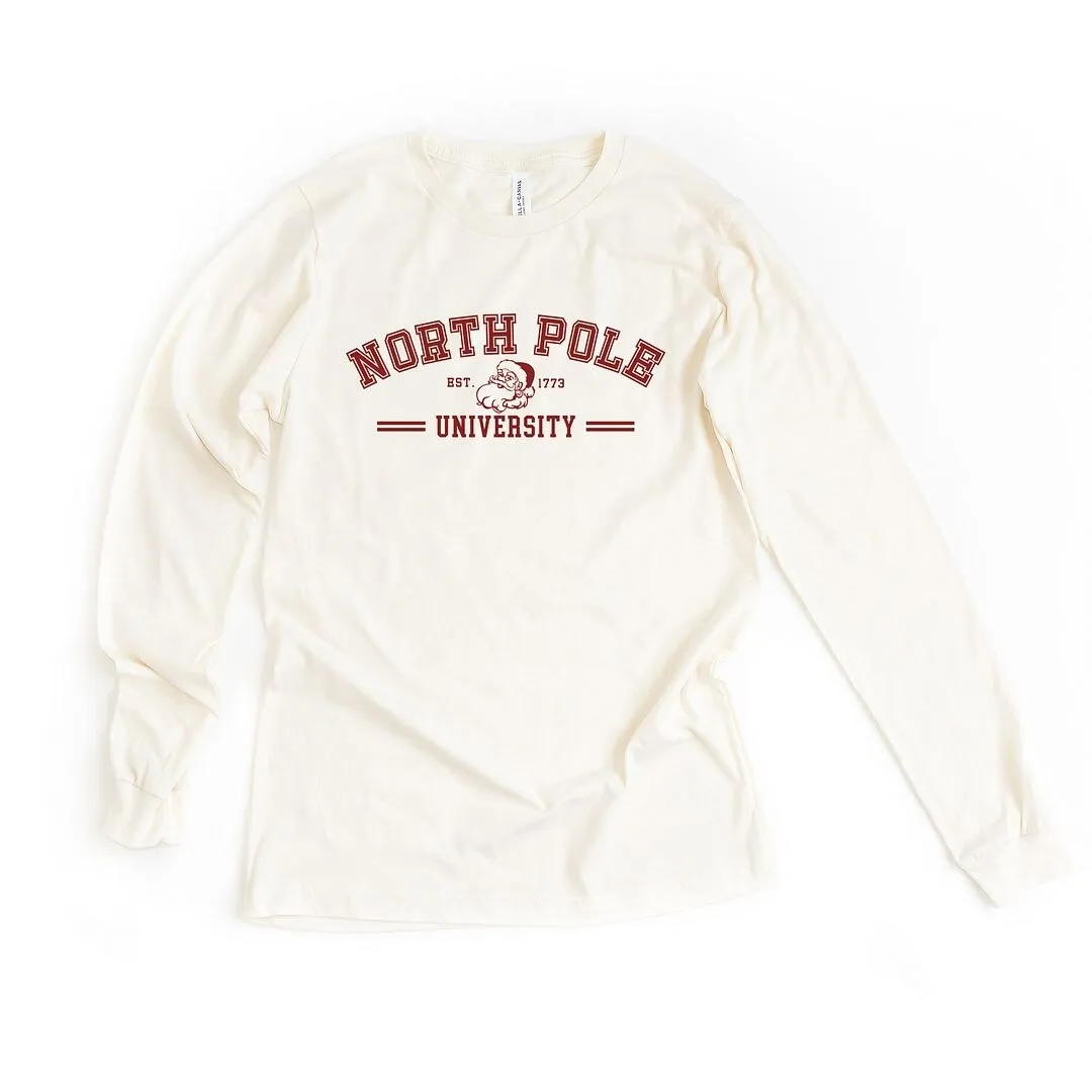 North Pole University Santa Long Sleeve Tee sold by Zulily product image thumbnail 2