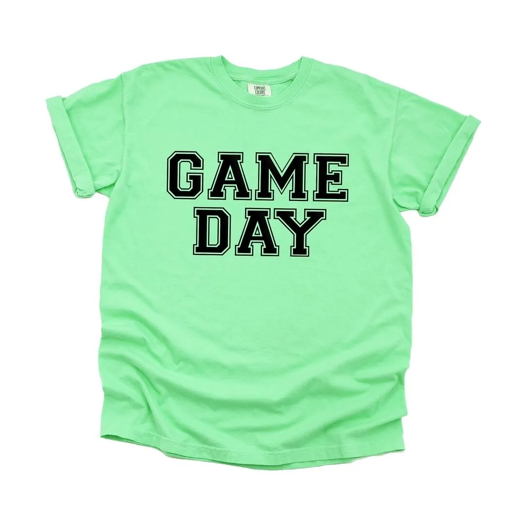 Game Day Puff Print Garment Dyed Tee sold by Zulily product image thumbnail 2