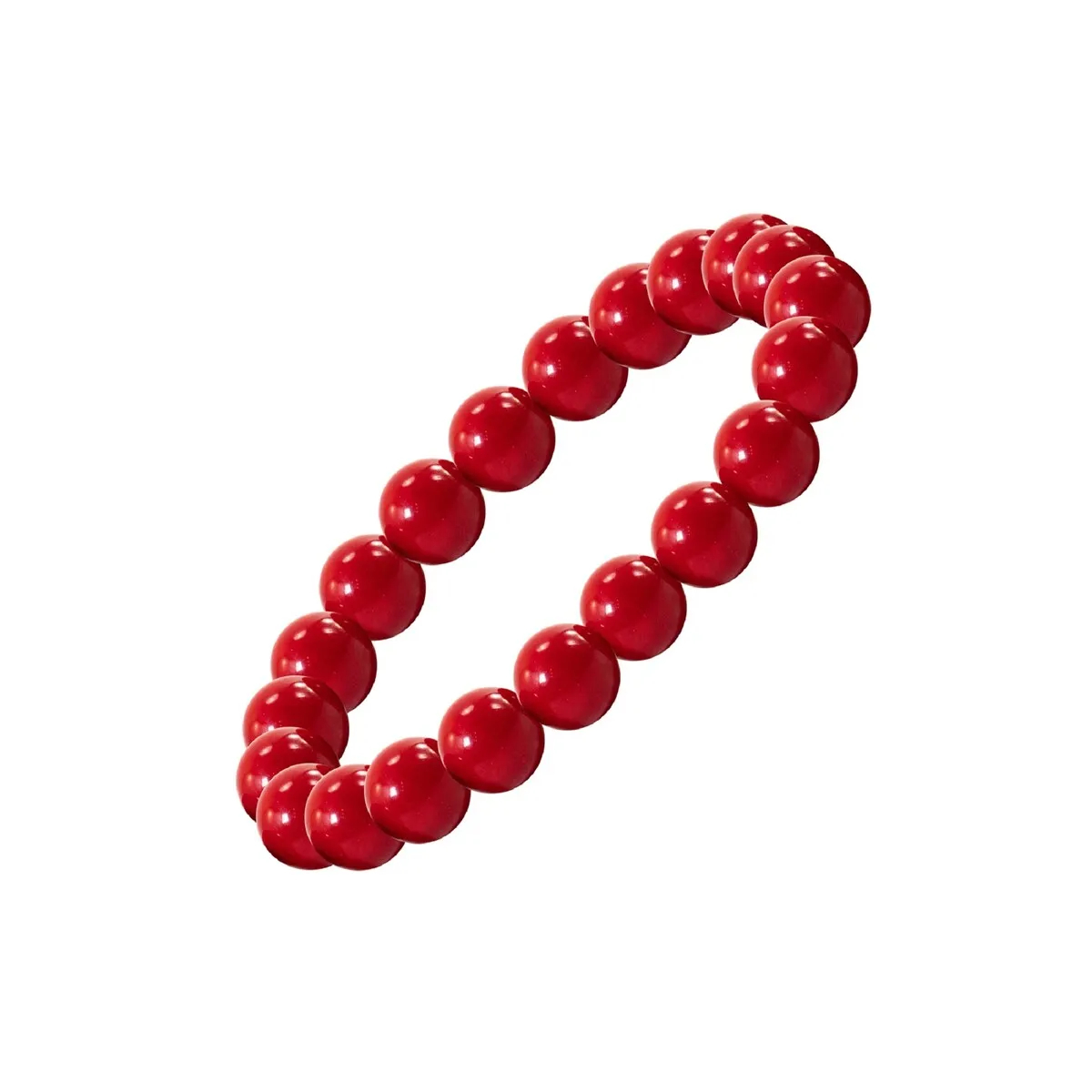 8MM Coral Beaded Stretch Bracelet sold by Zulily product image thumbnail 2