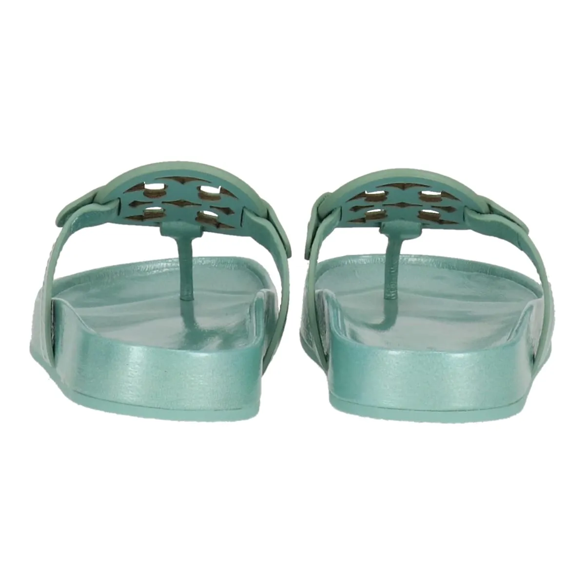 Tory Burch Womens Light Blue Miller Cloud Sandal sold by Zulily product image thumbnail 3