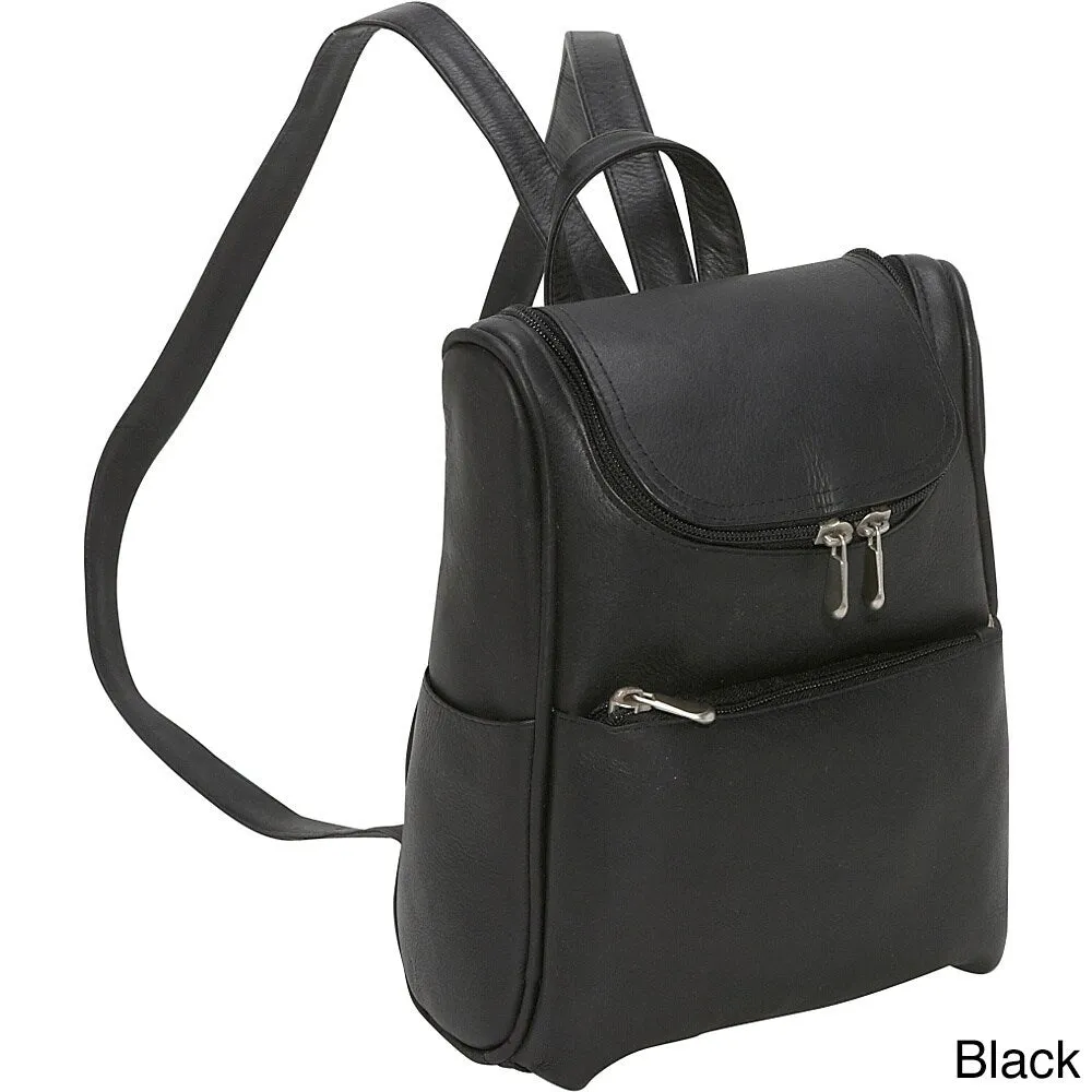 LeDonne Leather Women's Handcrafted Leather Everyday Fashion Backpack sold by Zulily product image thumbnail 4