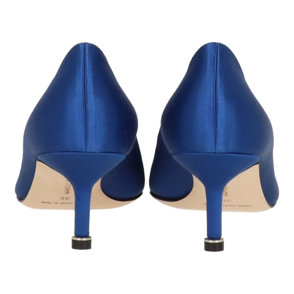 Manolo Blahnik Womens Blue Pump sold by Zulily product image thumbnail 3