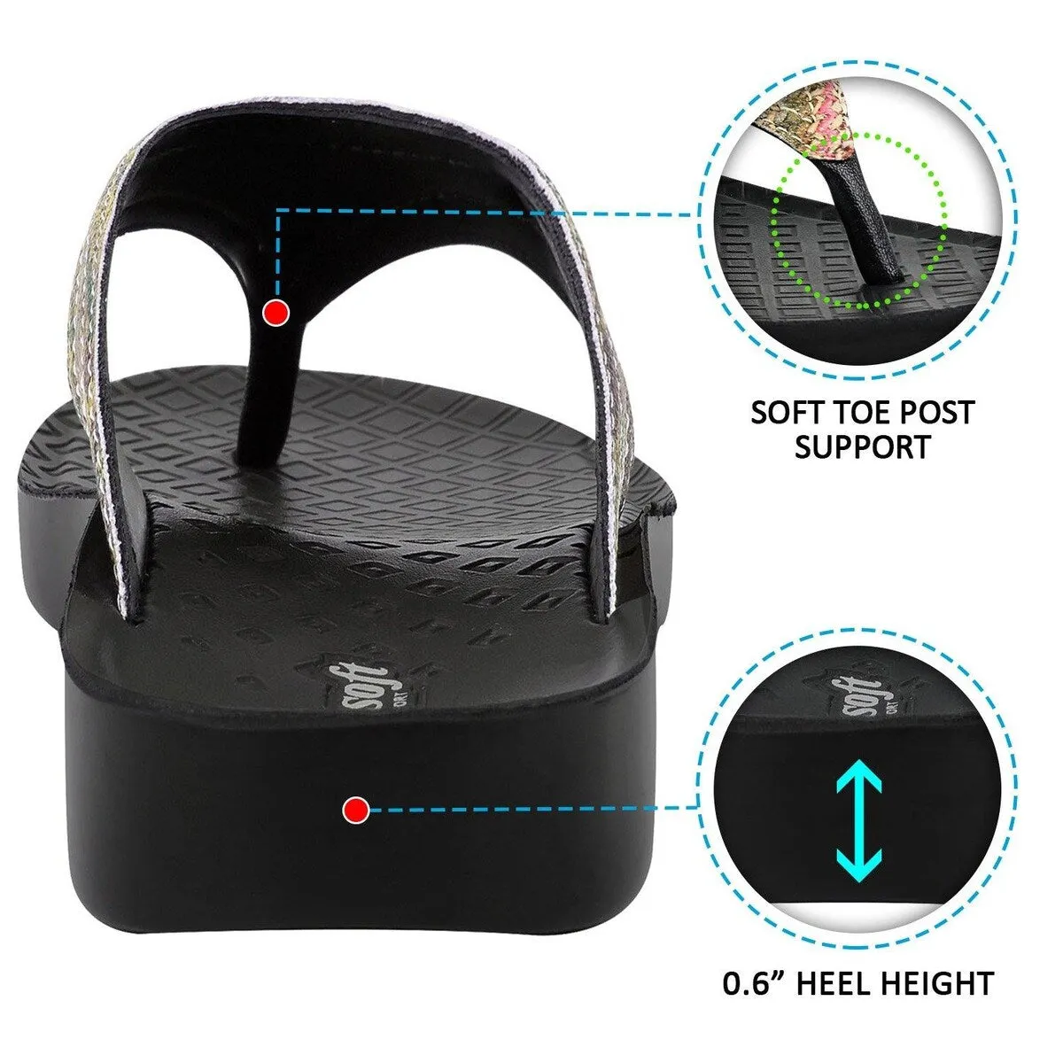 Aerosoft Jute Women's Thong Sandals sold by Zulily product image thumbnail 2