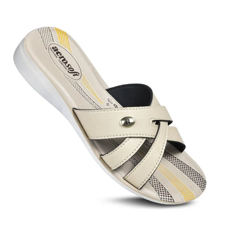 Aerosoft Gladiator Women's Slide Sandals sold by Zulily