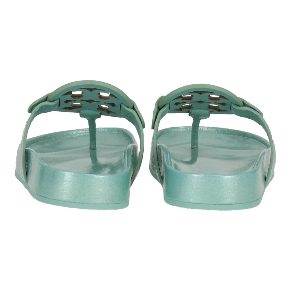 Tory Burch Womens Light Blue Miller Cloud Sandal sold by Zulily product image thumbnail 3