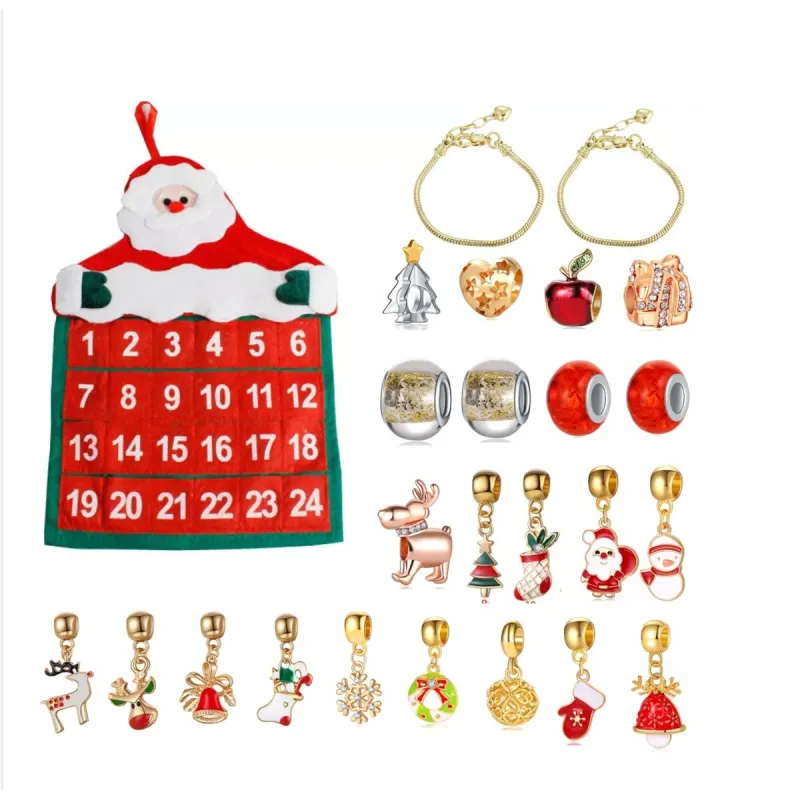 Holiday Advent Calendar - Charm Bracelet set made by Zulily
