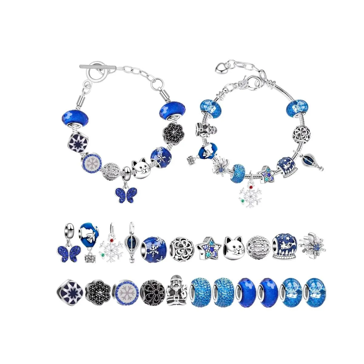 Celebrate the Magic of Christmas with This Festive 24-Day Advent Bracelet Set sold by Zulily product image thumbnail 3