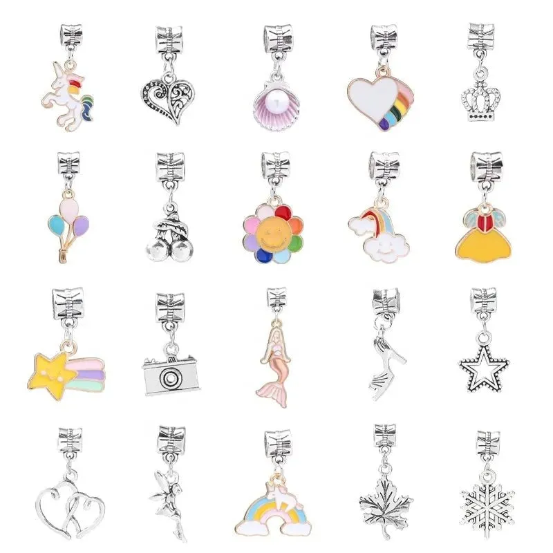 Silvertone Charm Bracelet Set with Mixed Charms sold by Zulily product image thumbnail 5
