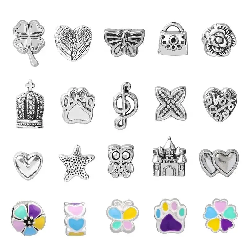 Silvertone Charm Bracelet Set with Mixed Charms sold by Zulily product image thumbnail 3