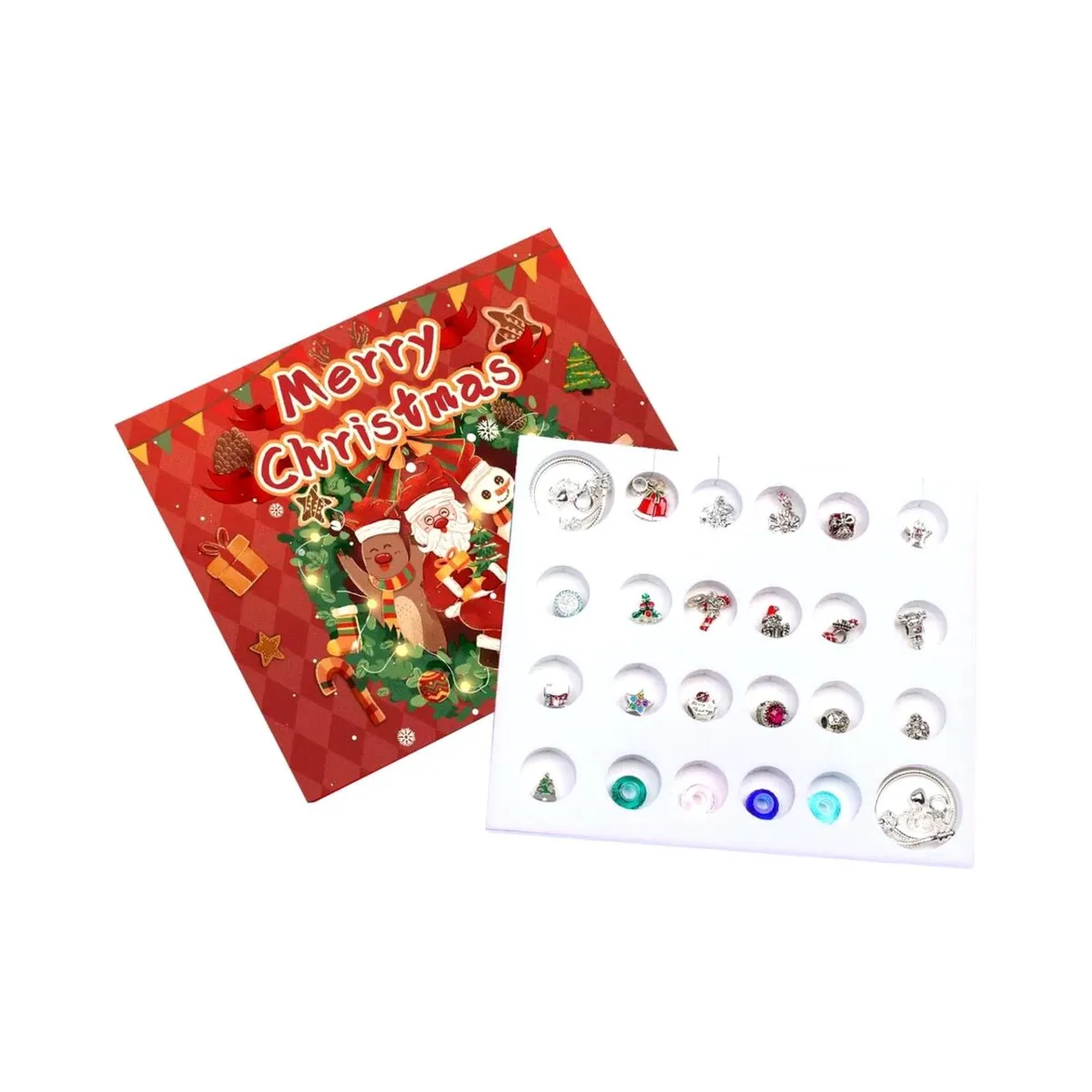 Celebrate the Magic of Christmas with This Festive 24-Day Advent Bracelet Set sold by Zulily product image thumbnail 2