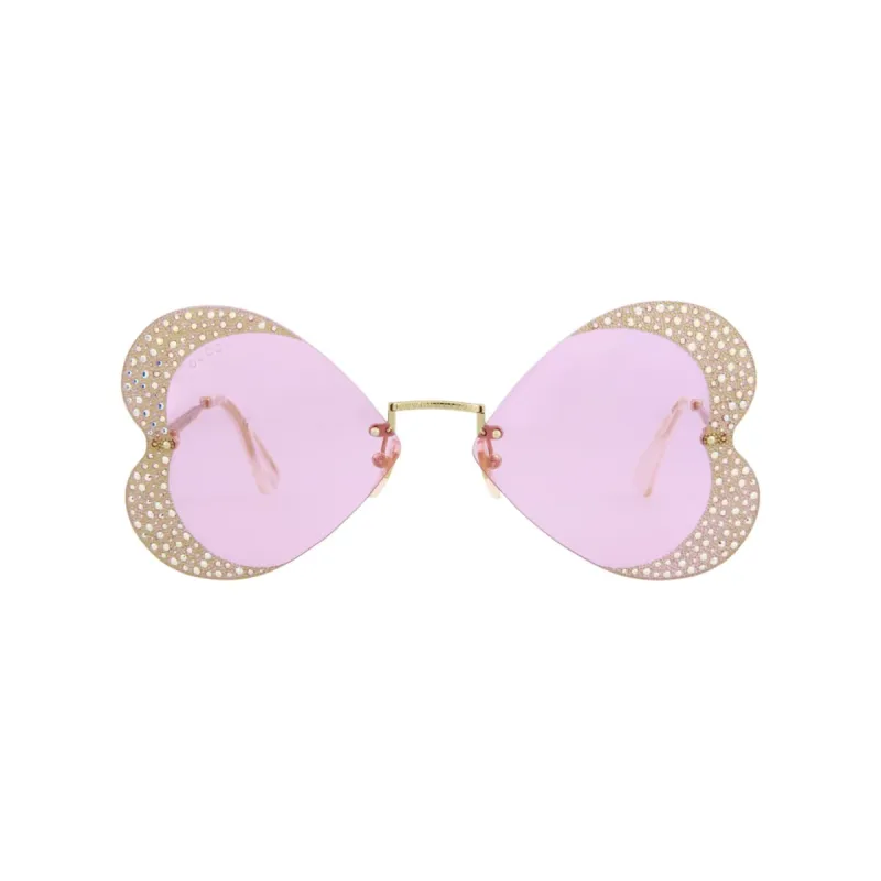 Gucci Cat Eye-Frame Metal Sunglasses - One Size sold by Zulily