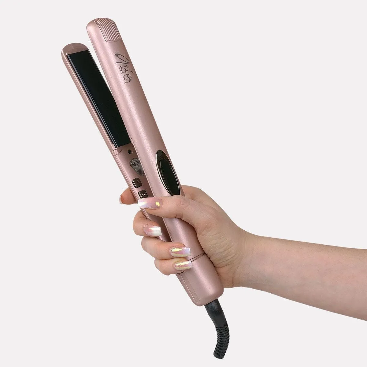 Salon Series 1" Infrared Straightener - Rose Gold sold by Zulily product image thumbnail 4