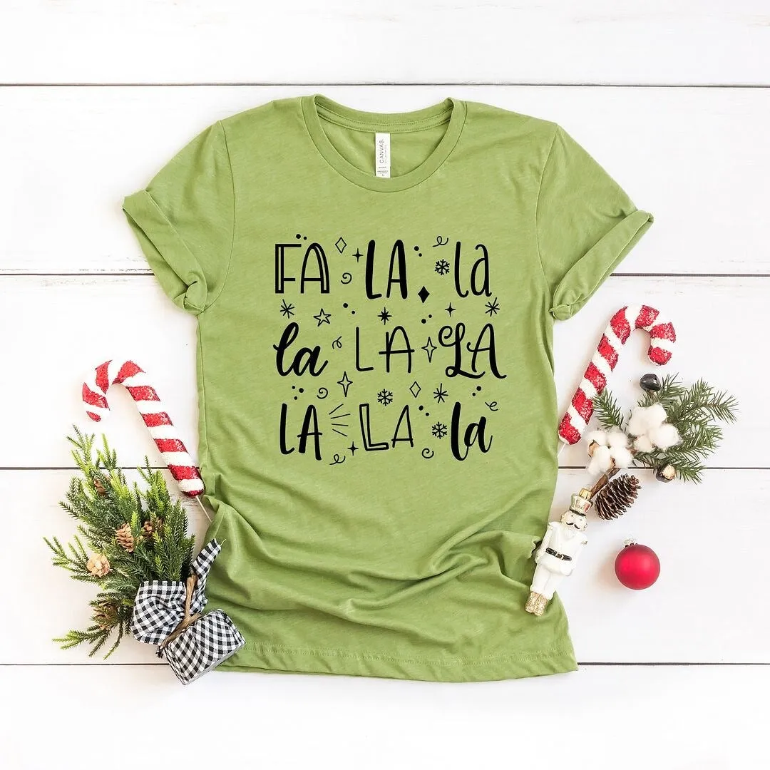 Fa La La Square Short Sleeve Crewnneck Tee sold by Zulily