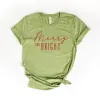 Merry And Bright Short Sleeve Crewnneck Tee sold by Zulily