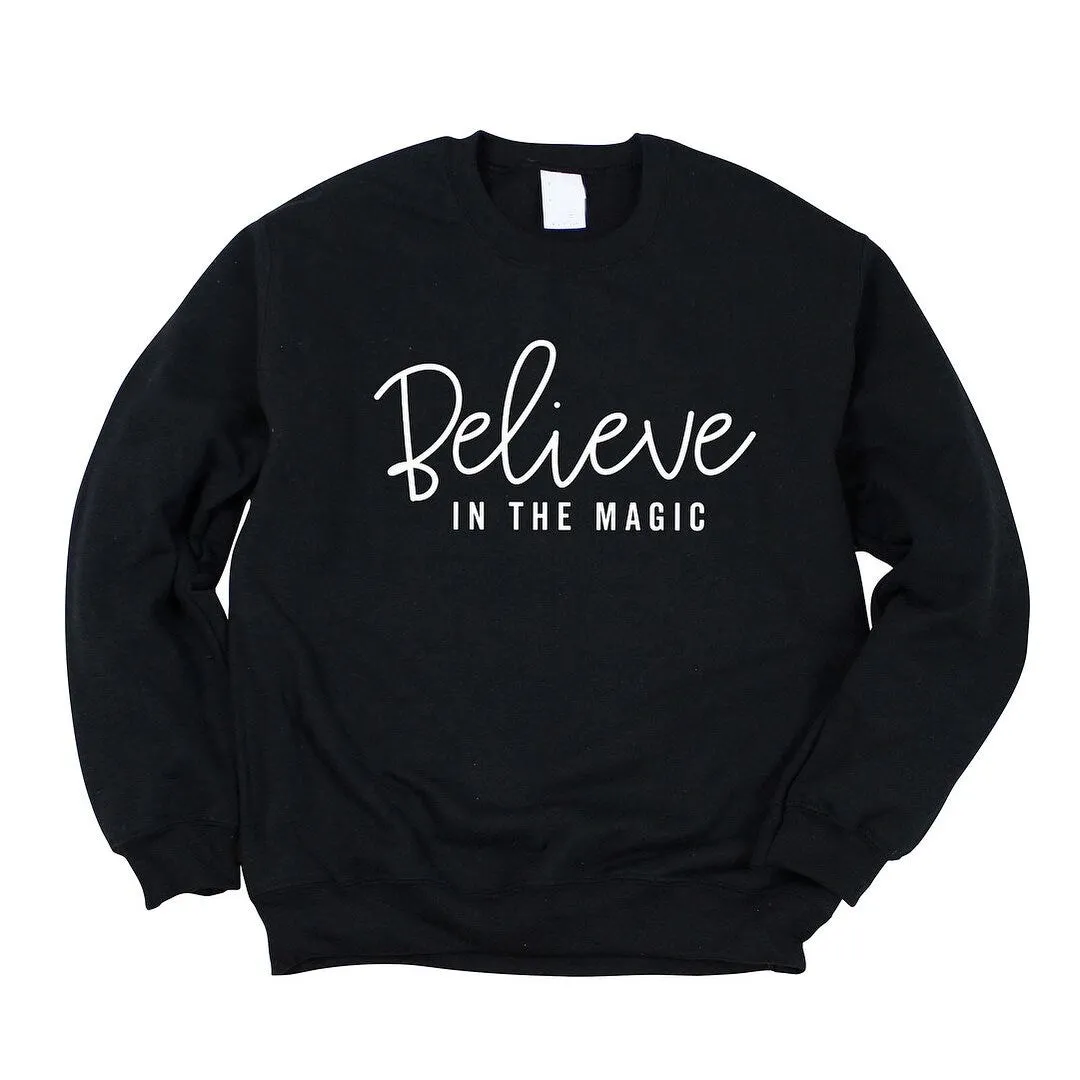Believe In The Magic Graphic Sweatshirt sold by Zulily product image thumbnail 2