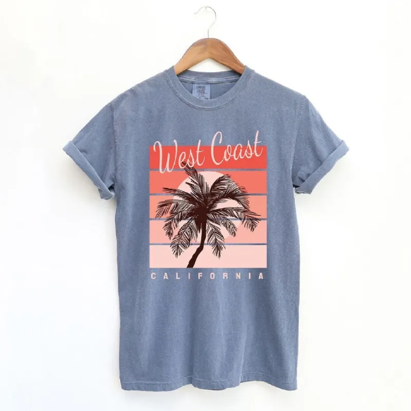 West Coast California Garment Dyed Tee sold by Zulily