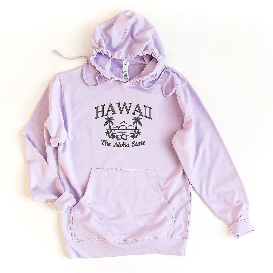 Embroidered Hawaii The Aloha State Graphic Hoodie sold by Zulily product image thumbnail 2
