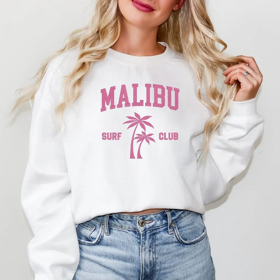 Embroidered Malibu Surf Club Graphic Sweatshirt sold by Zulily product image thumbnail 3