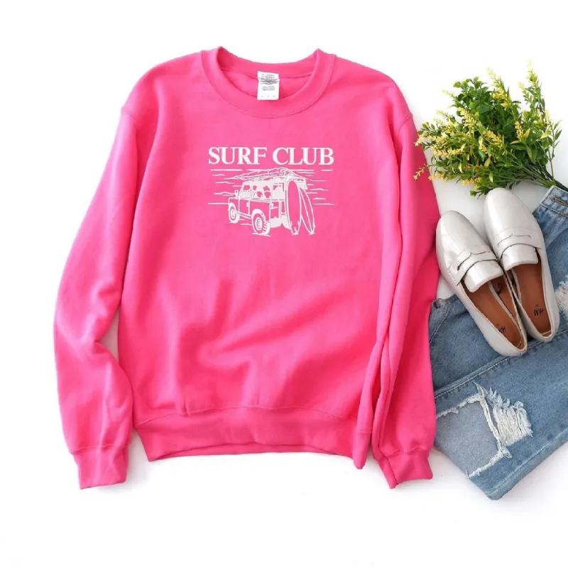 Embroidered Surf Club Jeep Graphic Sweatshirt sold by Zulily