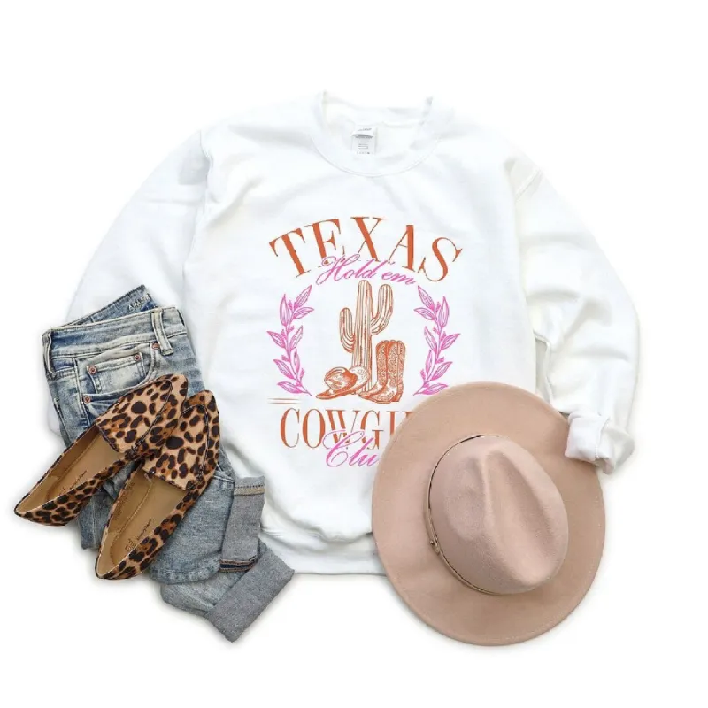 Texas Cowgirl Club Graphic Sweatshirt sold by Zulily