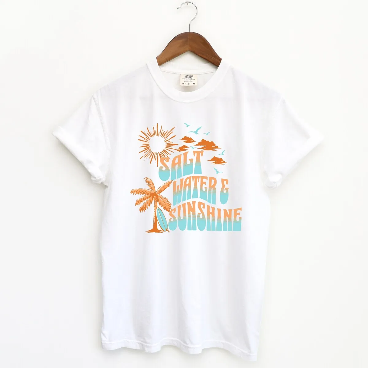 Salt Water And Sunshine Garment Dyed Tee sold by Zulily