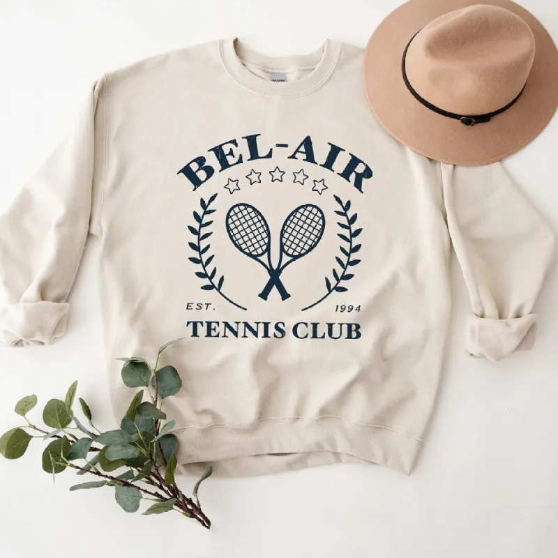 Bel Air Tennis Club Graphic Sweatshirt sold by Zulily