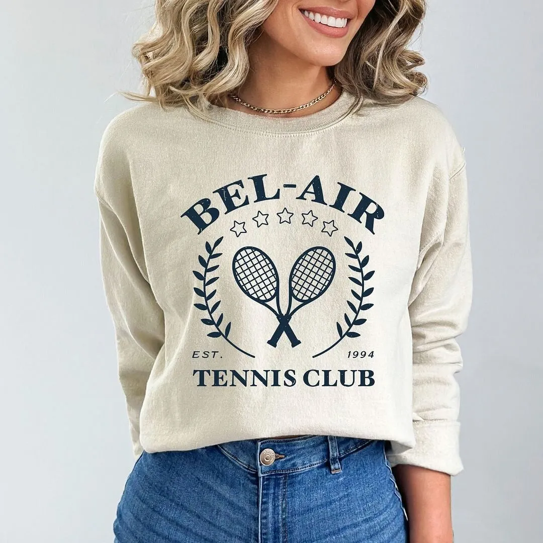 Bel Air Tennis Club Graphic Sweatshirt sold by Zulily product image thumbnail 3