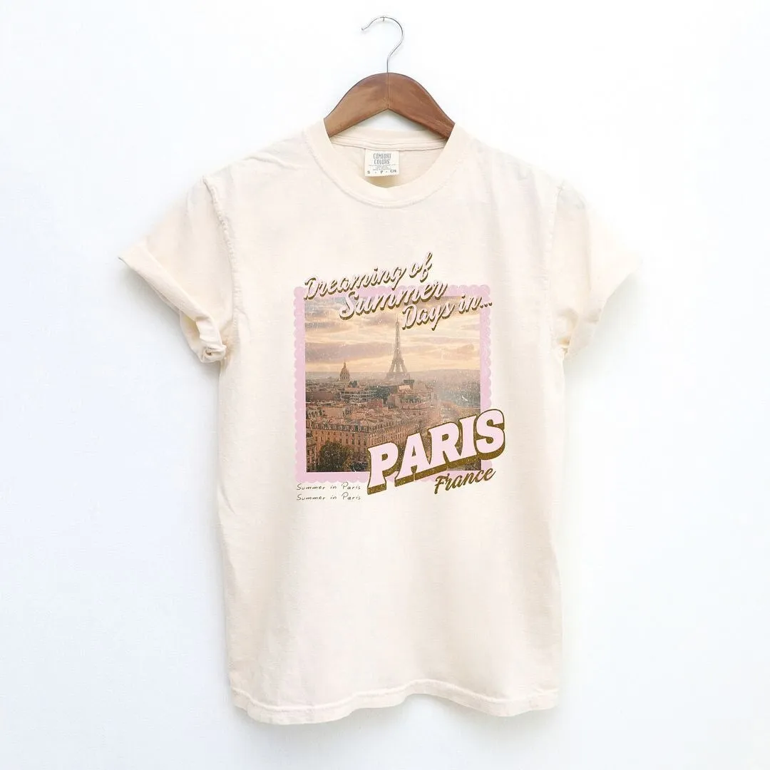 Dreaming Of Paris Garment Dyed Tee sold by Zulily product image thumbnail 2