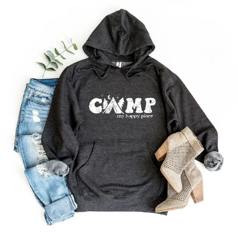 Camp My Happy Place Graphic Hoodie sold by Zulily