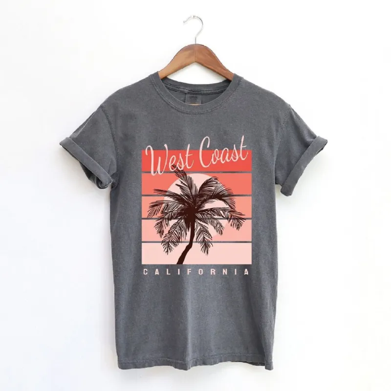 West Coast California Garment Dyed Tee sold by Zulily
