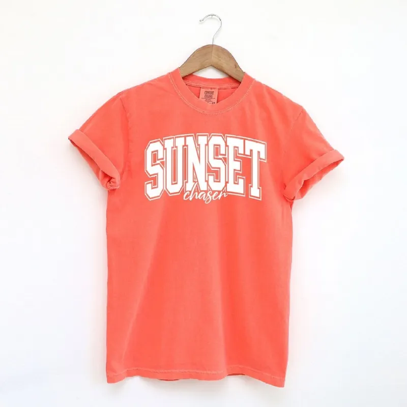 Varsity Sunset Chaser Garment Dyed Tee sold by Zulily