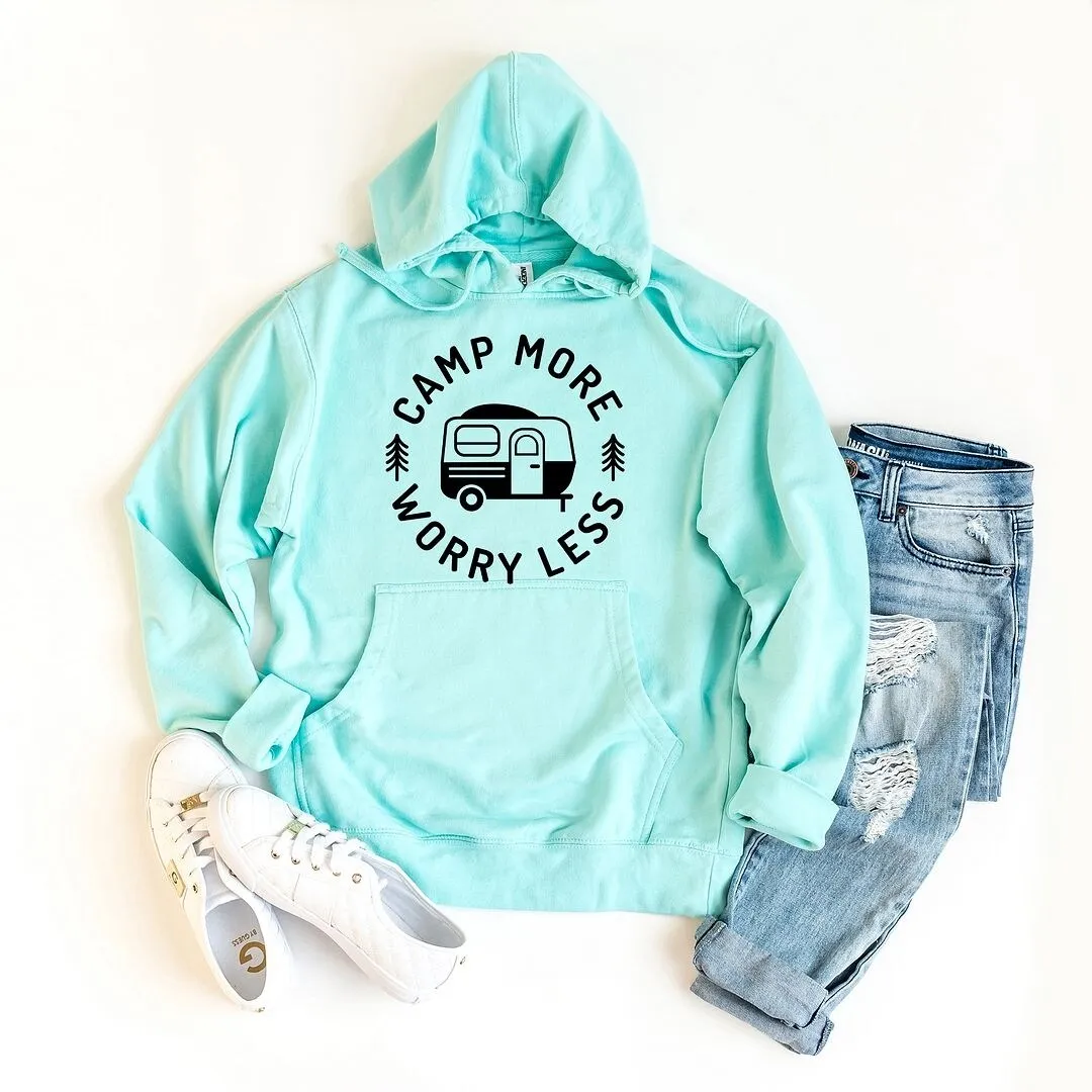 Camp More Worry Less Camper Graphic Hoodie sold by Zulily