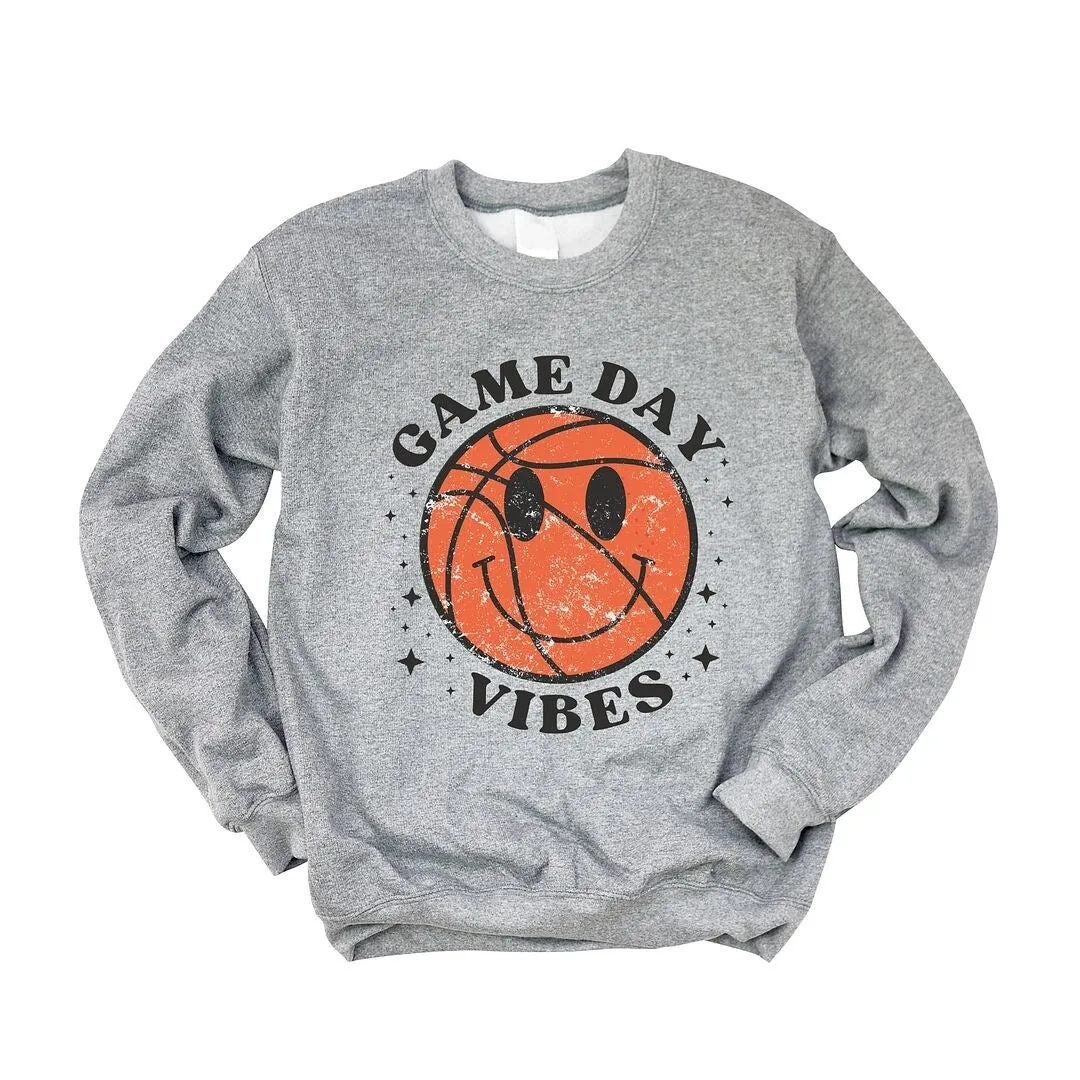 Game Day Vibes Basketball Graphic Sweatshirt sold by Zulily product image thumbnail 2