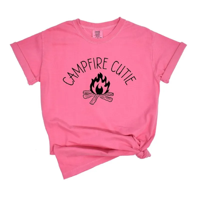 Campfire Cutie Garment Dyed Tee sold by Zulily