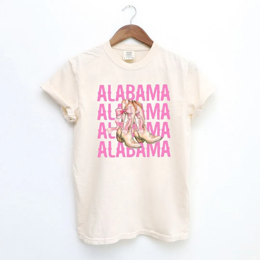 Coquette Alabama Cowgirl Boots Garment Dyed Tee sold by Zulily product image thumbnail 2