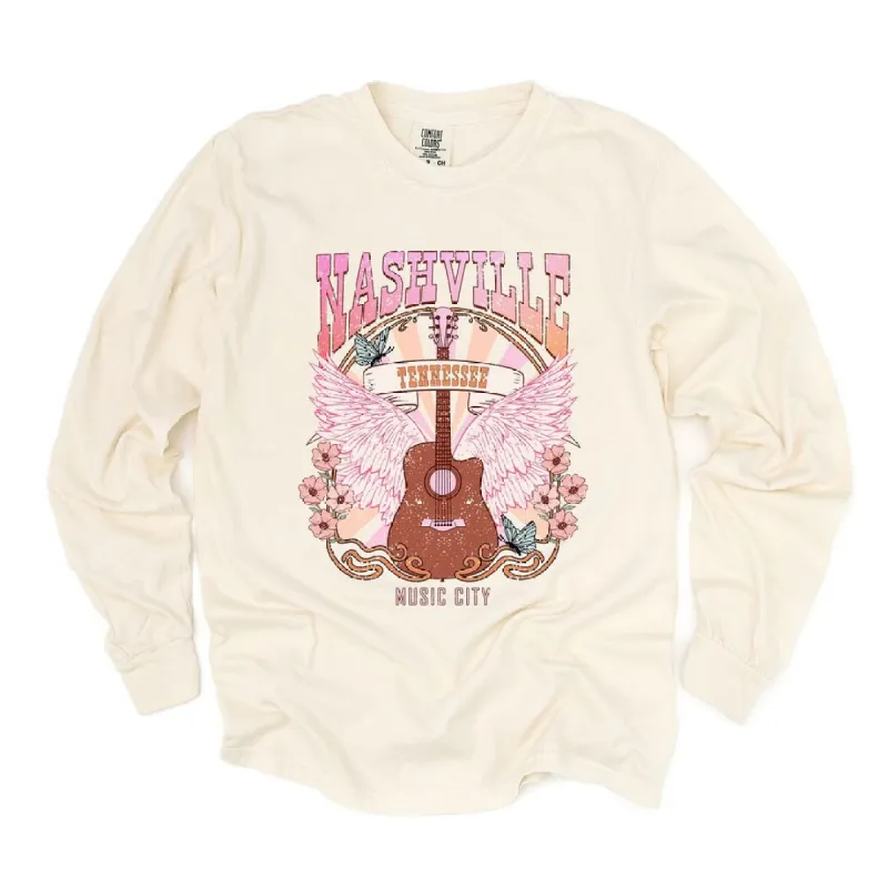 Nashville Wings Garment Dyed Long Sleeve sold by Zulily