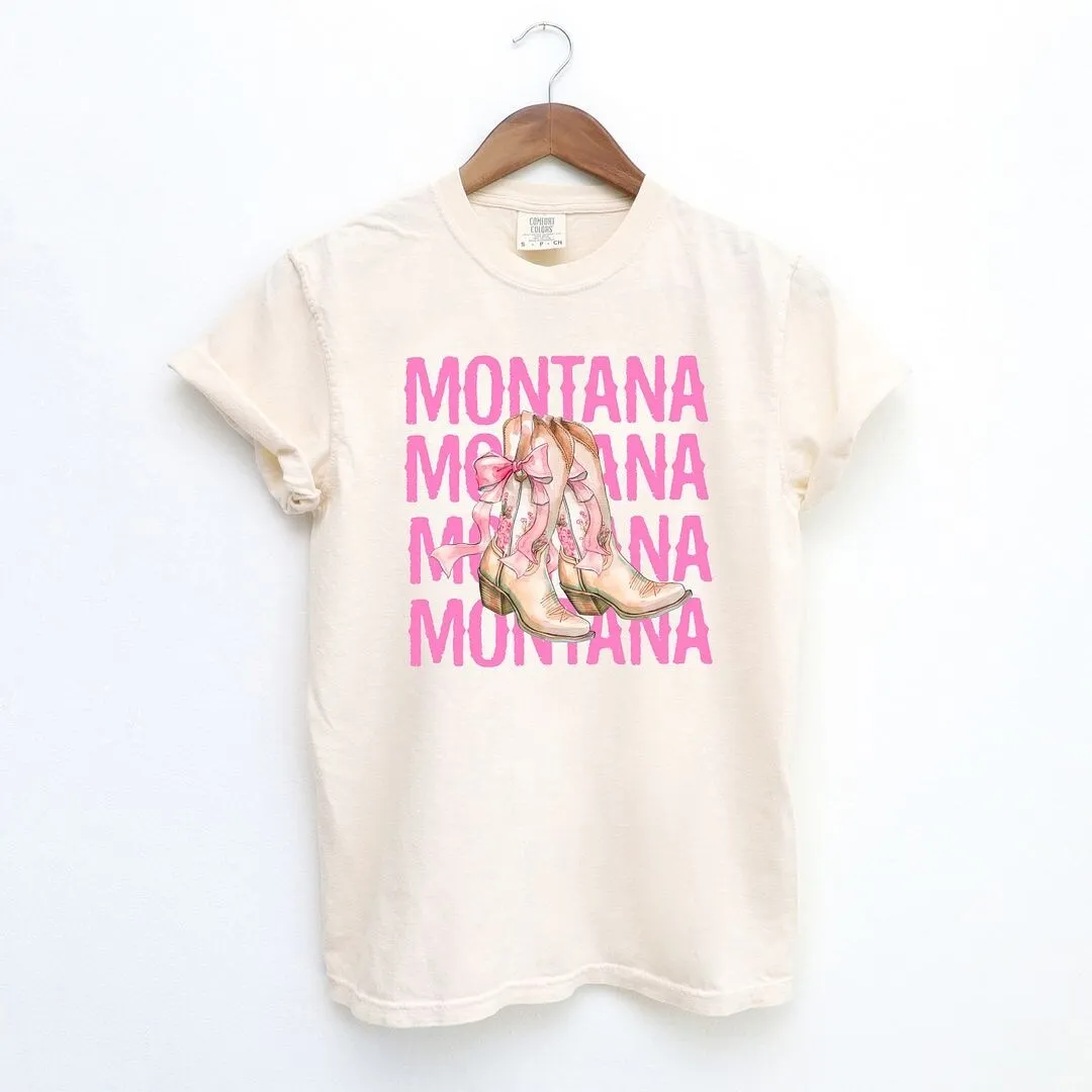 Coquette Montana Cowgirl Boots Garment Dyed Tee sold by Zulily product image thumbnail 2