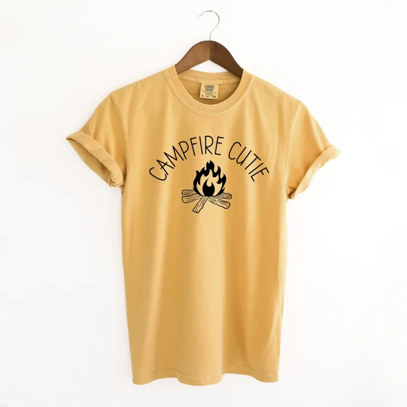Campfire Cutie Garment Dyed Tee sold by Zulily