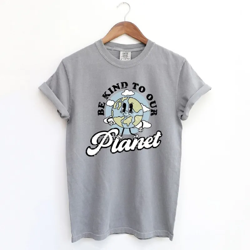 Be Kind To Our Planet Garment Dyed Tee sold by Zulily