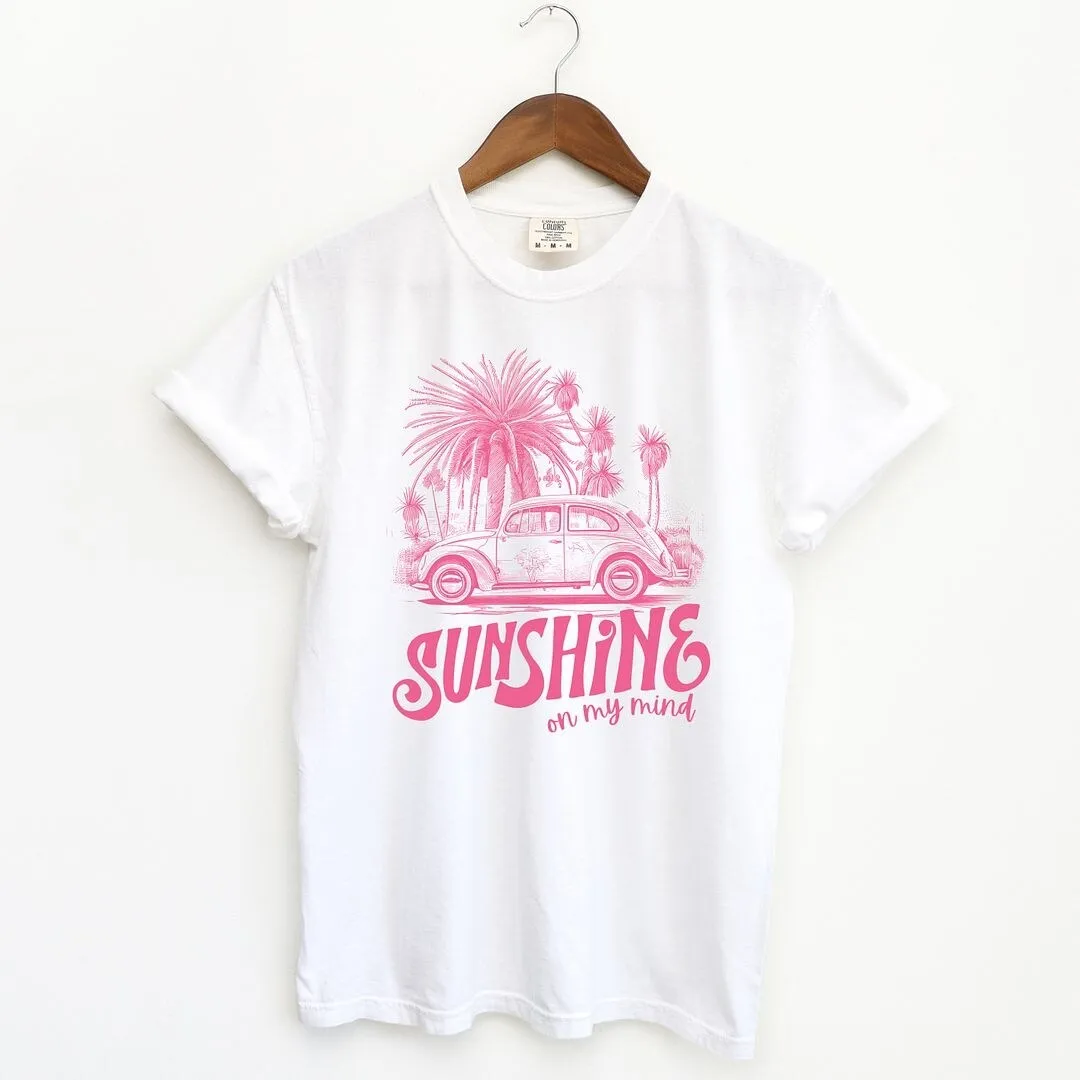 Sunshine On My Mind Car Garment Dyed Tee sold by Zulily