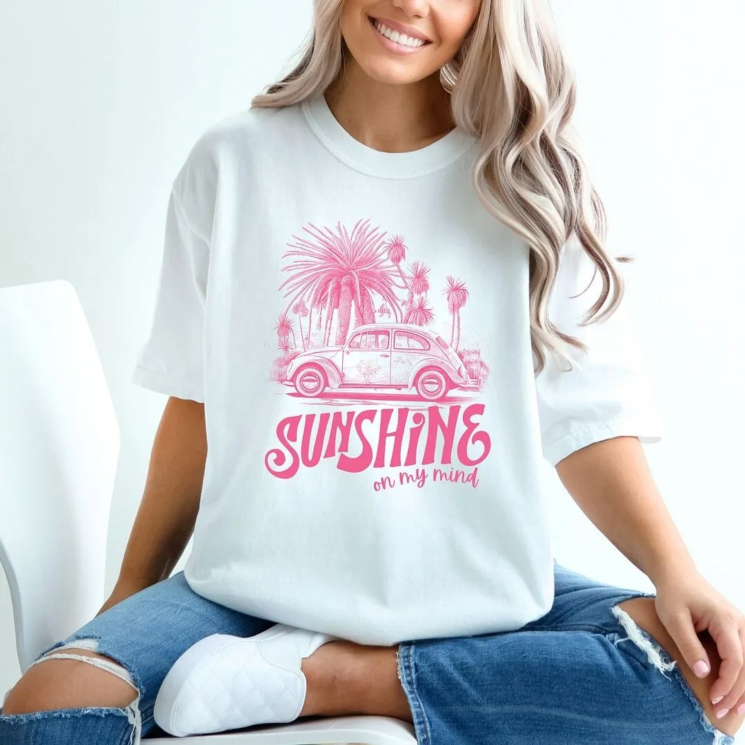 Sunshine On My Mind Car Garment Dyed Tee sold by Zulily product image thumbnail 2