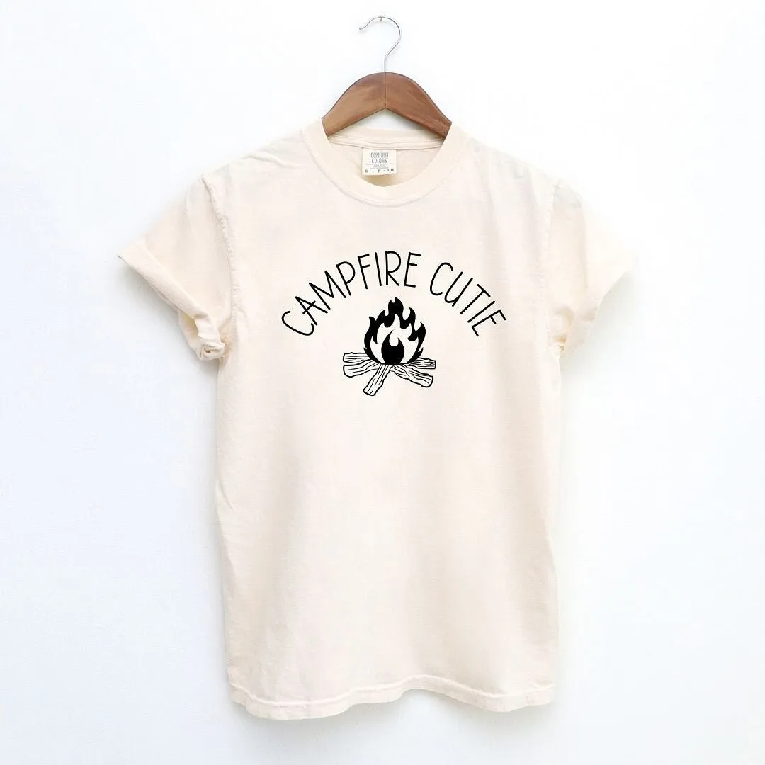 Campfire Cutie Garment Dyed Tee sold by Zulily