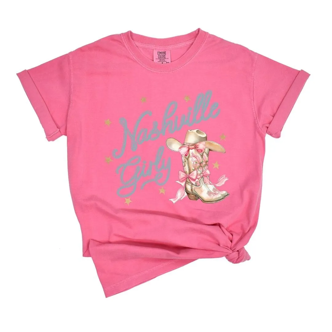 Coquette Nashville Girly Garment Dyed Tee sold by Zulily product image thumbnail 2