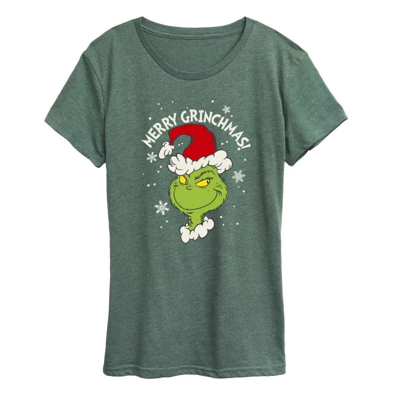Women's The Grinch Merry Grinchmas Tee made by Zulily