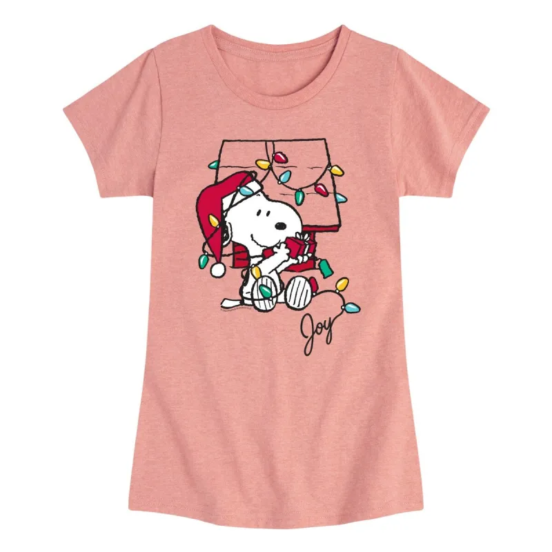 Girls Peanuts Joyful Moments Tee sold by Zulily