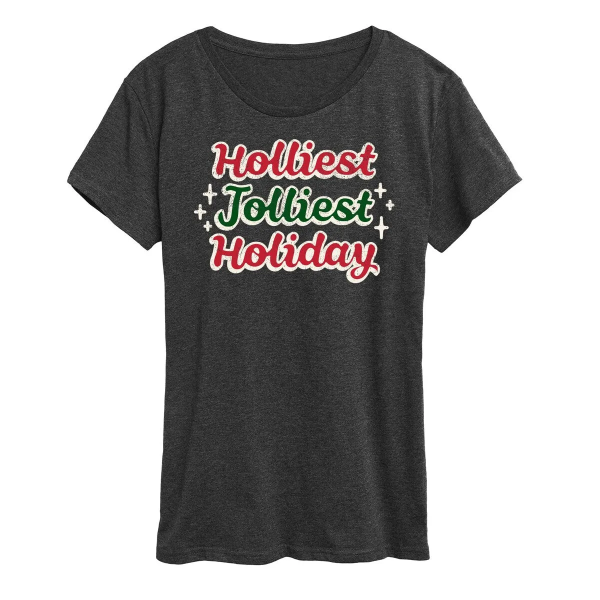 Women's Holliest Jolliest Holiday Tee sold by Zulily