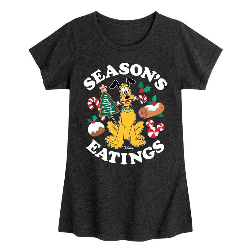 Girls Disney Seasons Eatings Tee sold by Zulily