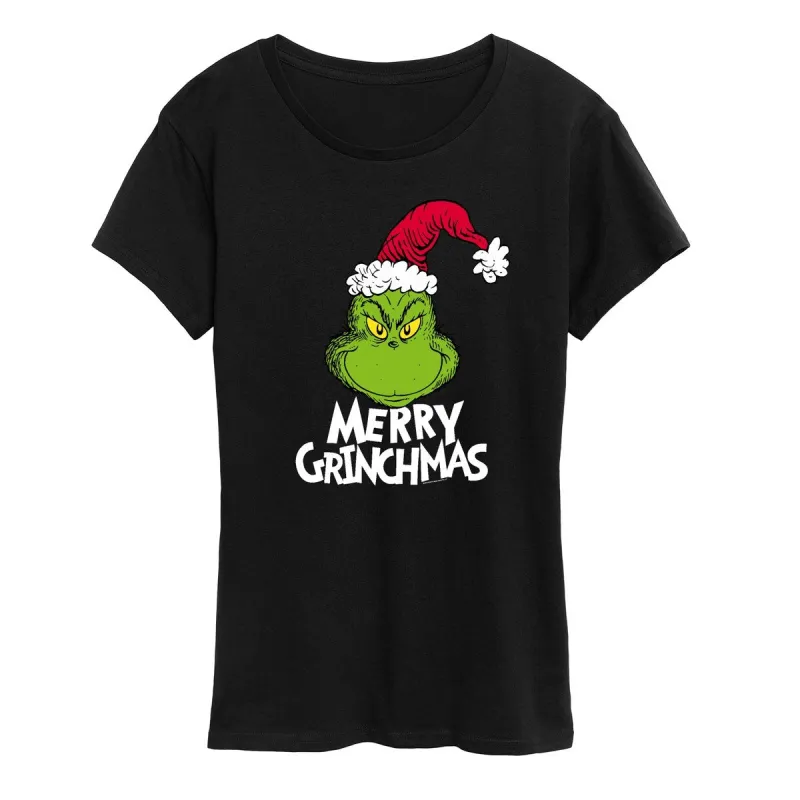 Women's The Grinch Merry Grinchmas Tee sold by Zulily