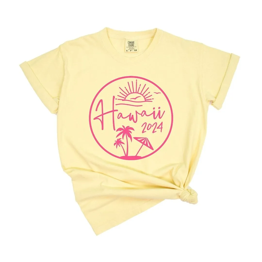 Hawaii 2024 Garment Dyed Tee sold by Zulily product image thumbnail 2