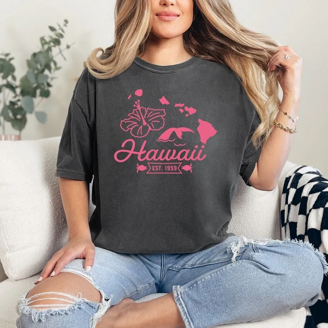 Hawaii Vintage Garment Dyed Tee sold by Zulily product image thumbnail 3